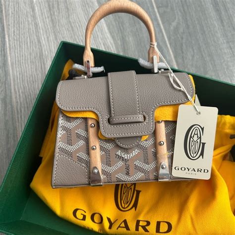 goyard nano saigon price|goyard saigon mini price 2023.